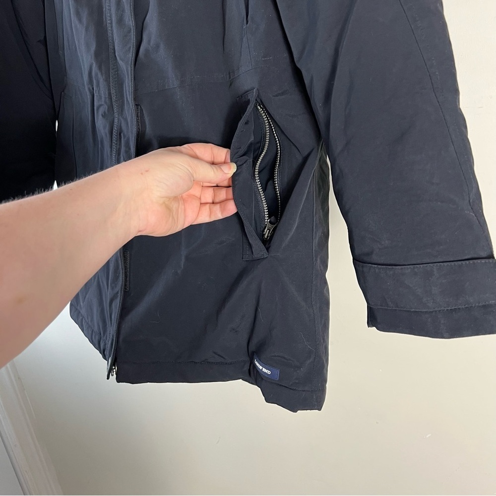 Lands' End Women’s Jacket Black Small Size 6-8 Squall Fleece Winter Parka Coat - Picture 6 of 11